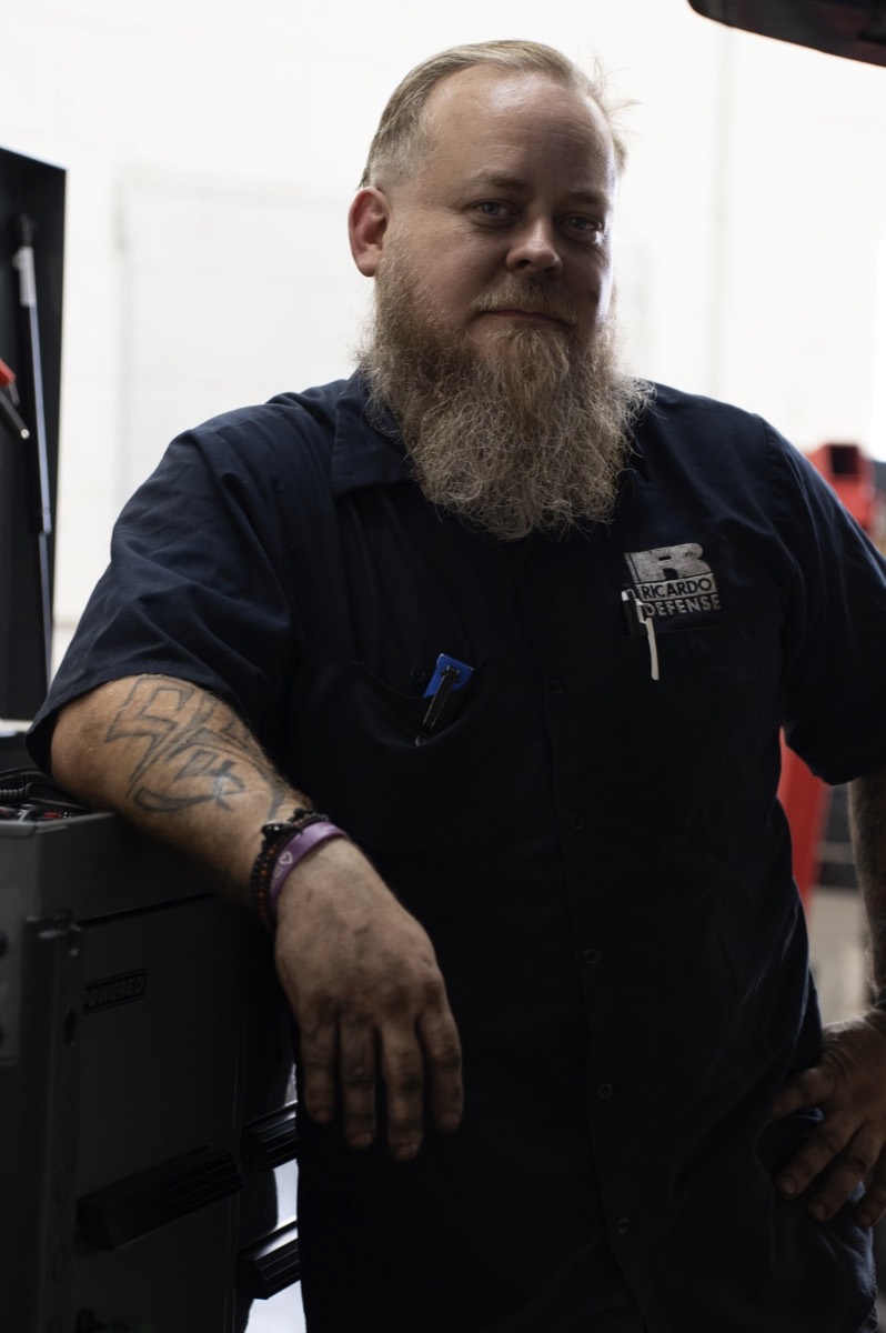 Chris Abbott, Engine replacement mechanic
